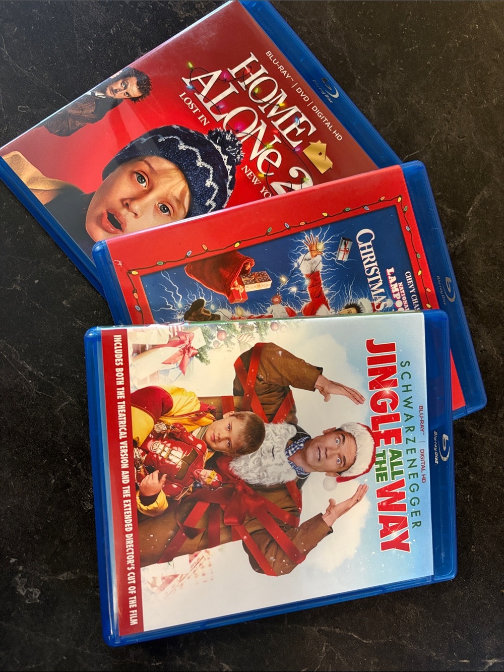 Holiday Movie Blu-ray Collection - home alone, National Lampoon, jingle all  way